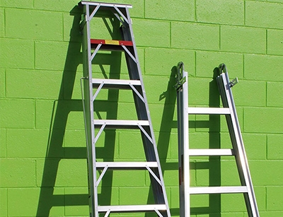 Prüfung von Leitern und Tritten